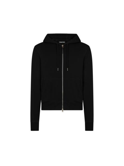 TOM FORD LIGHTWEIGHT LOUNGE ZIP HOODIE | REVERSIBLE