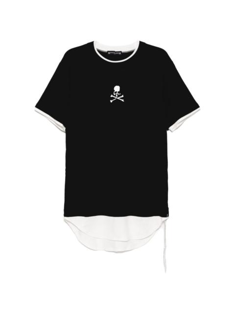 MASTERMIND WORLD logo print layered T-shirt