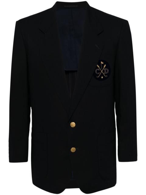 Dior 1990-2000s single-breasted wool blazer