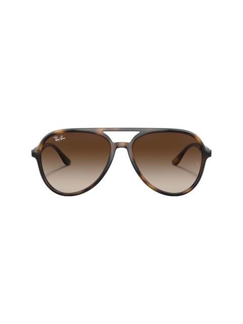 Ray-Ban RB4376 tortoise-shell Aviator frames