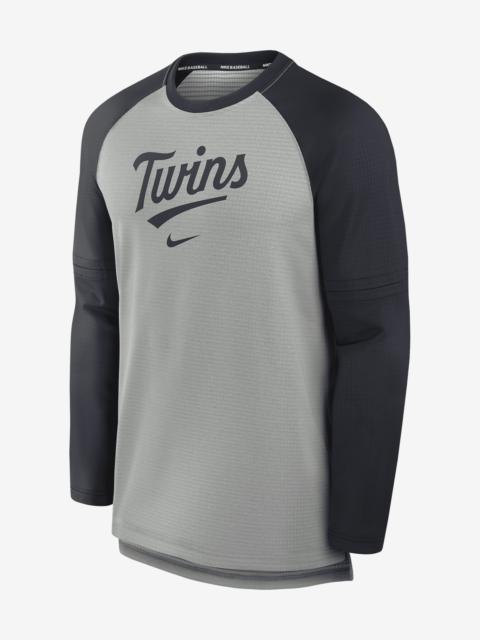 Minnesota Twins Authentic Collection Game Time Nike Men's Breathe MLB Long-Sleeve T-Shirt