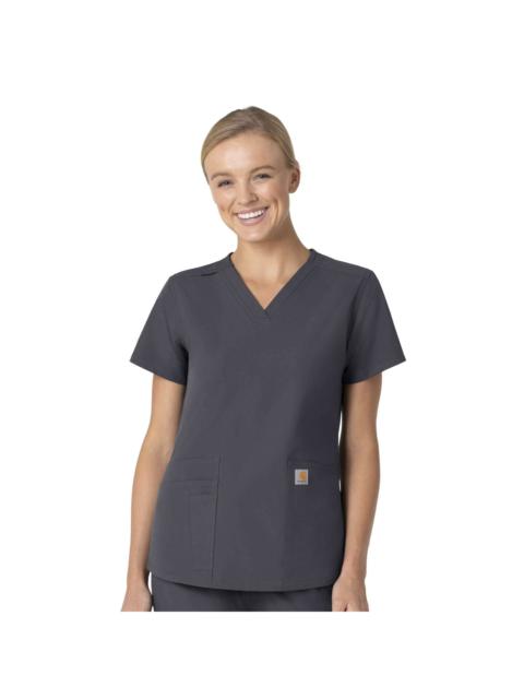 Carhartt Women's Force Essentials V-Neck Scrub Top