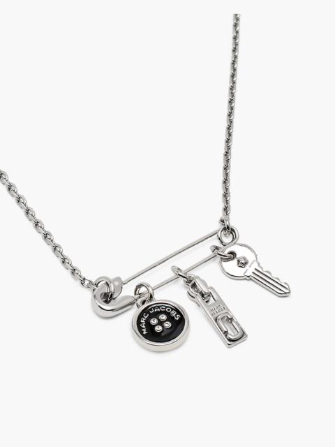 Marc Jacobs BUTTON CHARM NECKLACE