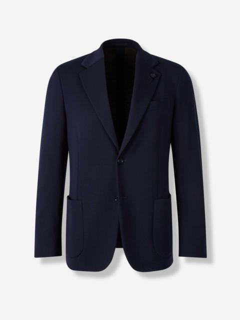 STRAIGHT WOOL BLAZER