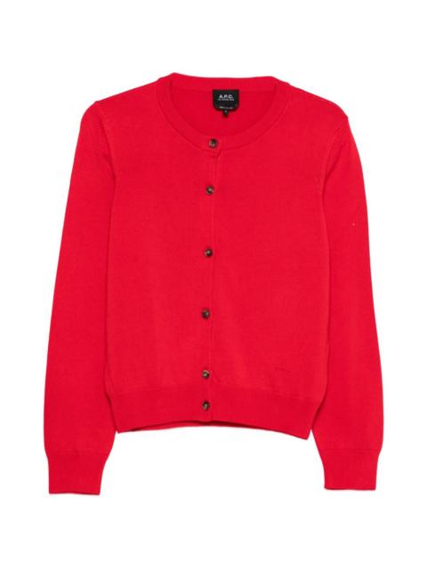A.P.C. buttoned cardigan
