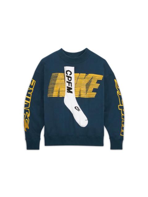 Nike Nike x Cactus Plant Flea Market Socks Fleece Crewneck Sweatshirt Dark Green