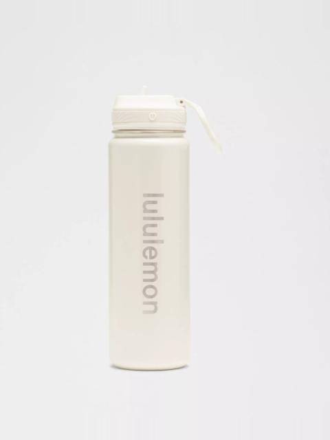 lululemon Back to Life Sport Bottle 24oz Straw Lid *Shine
