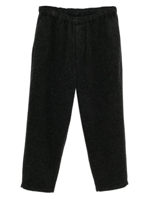 Yohji Yamamoto drawstring tapered trousers