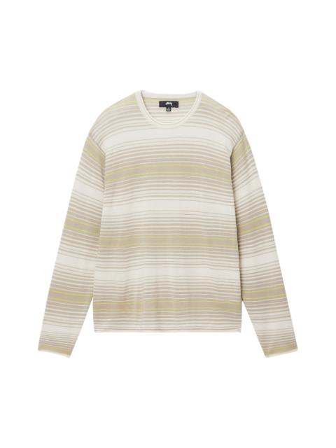 Stüssy Stussy Horizontal Stripe Sweater 'Natural'
