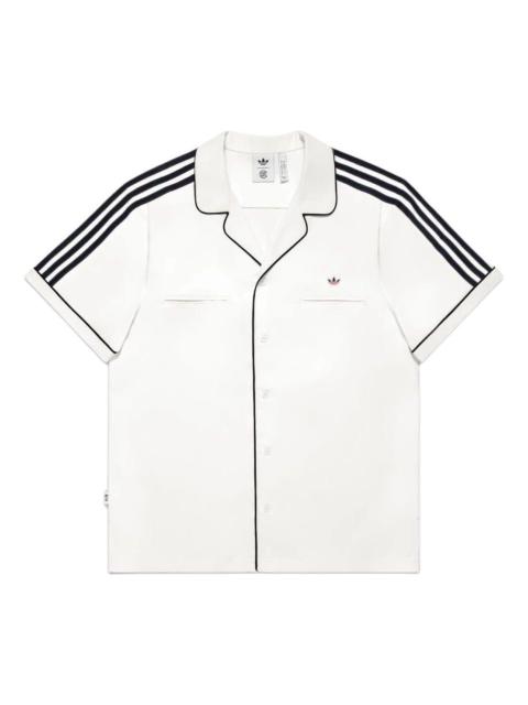 adidas adidas x CLOT Bowling Shirt Asia Sizing 'White' IY8685