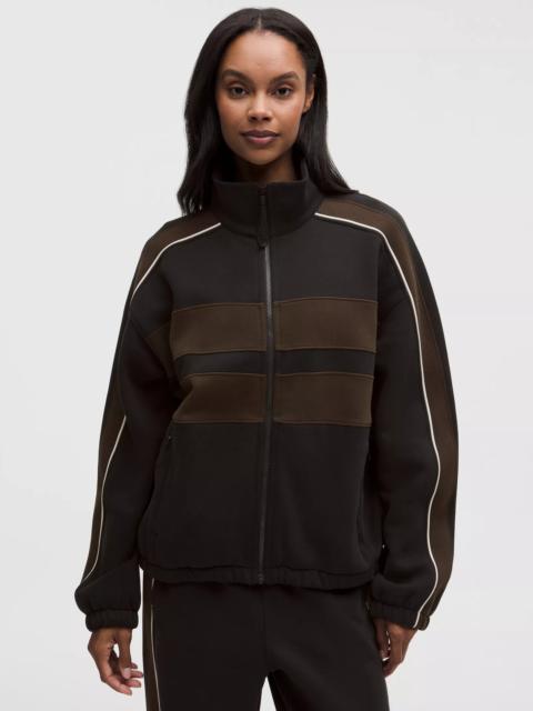 lululemon Women's Steady State Oversized Funnel Full Zip *Stripe