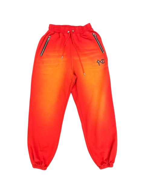 Thug Club TC Two-Tone Washed Jogger Pants "Red" TC26PT0301