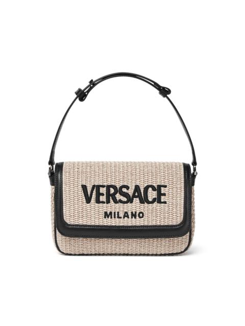 Milano raffia shoulder bag