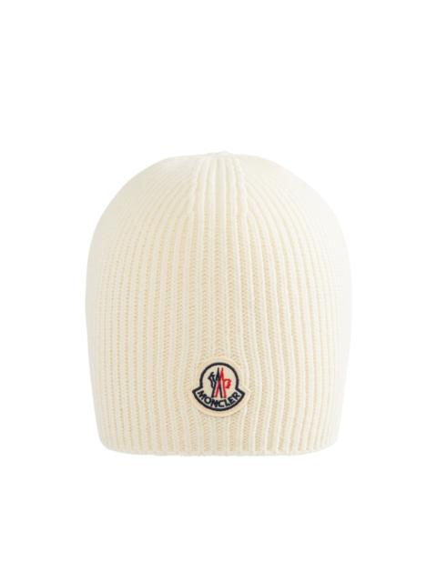 Moncler Logo Wool Beanie
