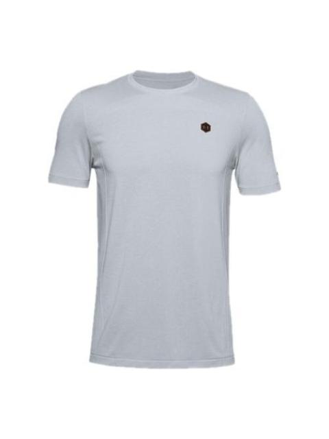 Under Armour Under Armour RUSH Seamless Fitted T-shirt 'Grey' 1351448-014