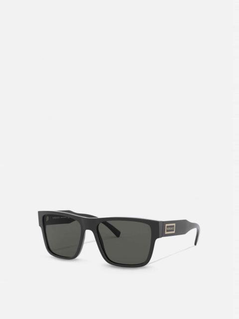 VERSACE Square 90s Vintage Logo Sunglasses