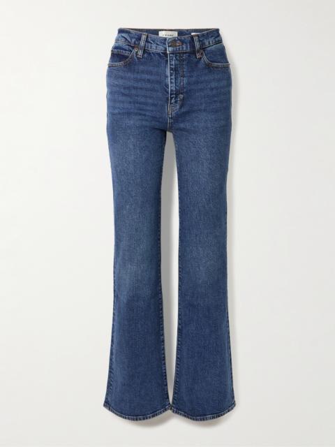 FRAME The Arrow High-rise Flared Jeans