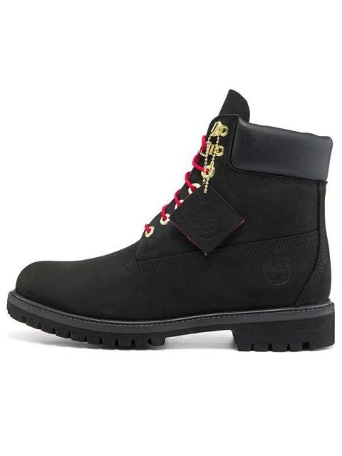 Timberland Timberland 6 Inch Waterproof Premium Boots 'Black Red' A2GHY001