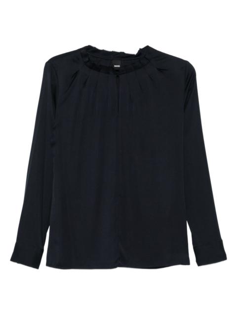 BOSS keyhole blouse