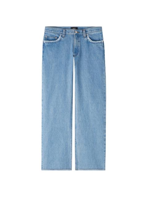 A.P.C. Relaxed Raw Edge F jeans