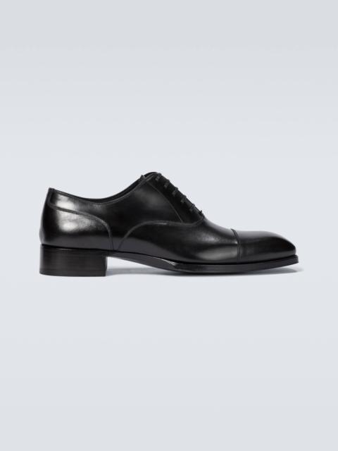 TOM FORD Elkan leather Oxford shoes