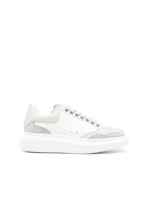 Larry panelled leather sneakers