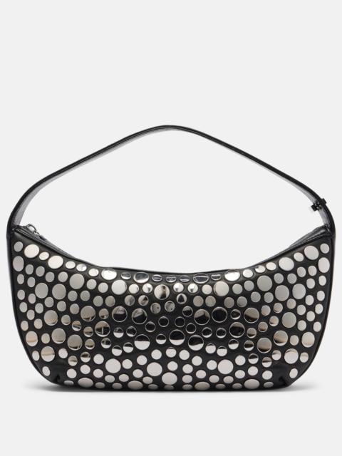 STAUD Demy Small studded leather shoulder bag