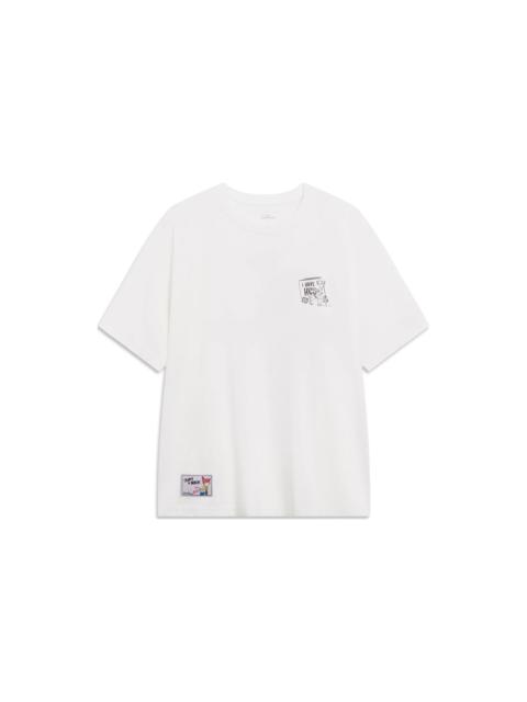 Li-Ning Li-Ning x Disney Zootopia Graphic T-shirt 'White' AHST269-1