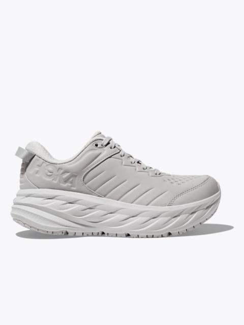 HOKA Men's Bondi SR Shoes in Harbor Mist/Lunar Rock