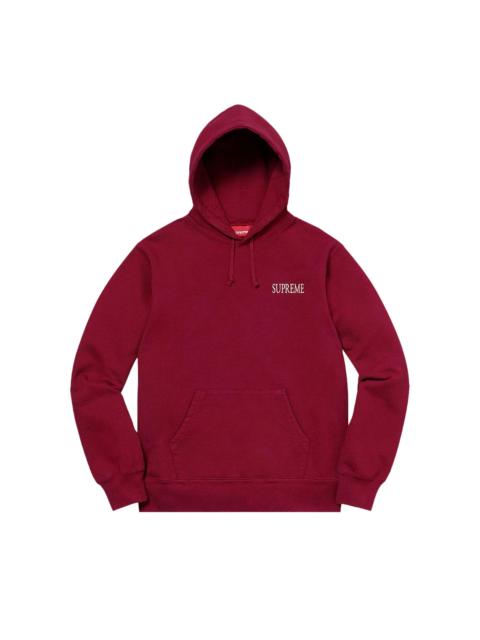 Supreme Supreme Decline Hooded Sweatshirt 'Cardinal'
