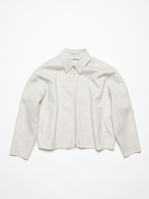 Acne Studios Wool jacket - Light Grey Melange