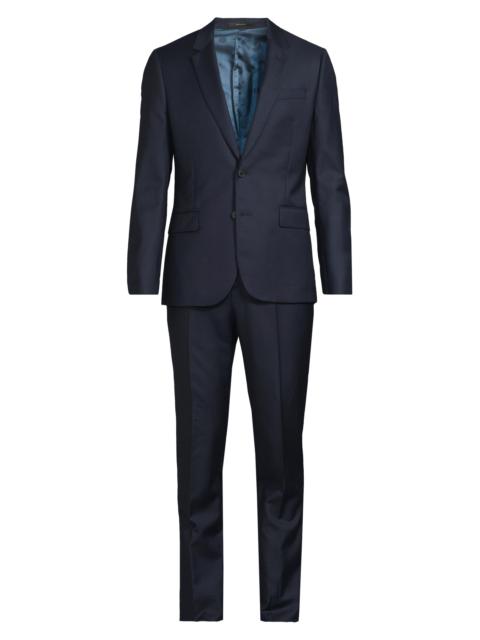 Paul Smith Men's Tailored Fit Two-Button Wool Suit - Very Dark Navy