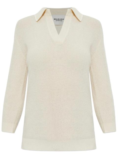 Isabel Marant Étoile MARANT ÉTOILE Nathalie ecru pullover