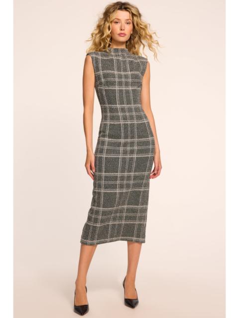 RAMY BROOK Georgia Lurex Tweed Midi Dress