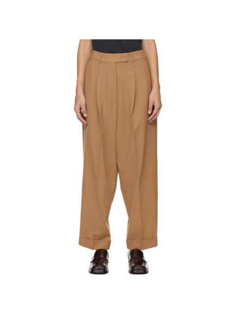CORDERA Tan Tailoring Trousers