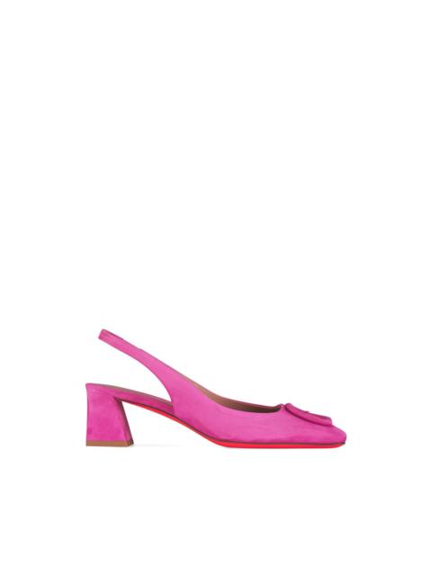 Santoni Marta slingback pumps