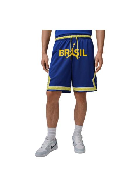 Jordan Air Jordan Mesh Diamond Shorts 'Old Royal Yellow Pulse' IF3913-417