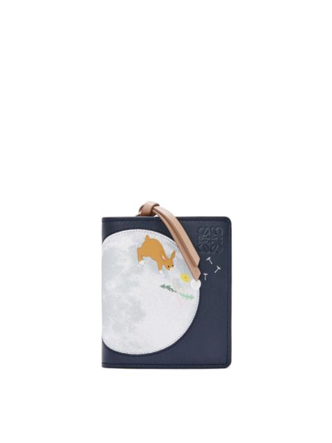 Loewe Bunny compact zip wallet in nappa calfskin