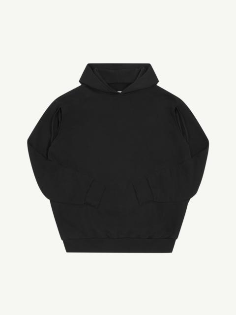 Unbrushed Jersey Hooded Sweatshirt