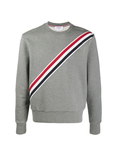 RWB-stripe sweatshirt