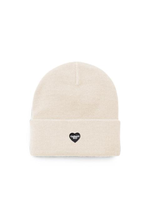 Carhartt WIP heart-patch beanie hat