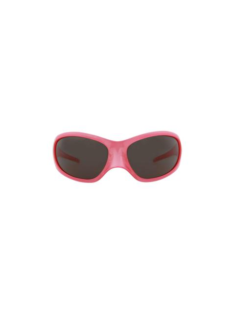 Balenciaga Wrap Around Sunglasses 'Pink/Grey'