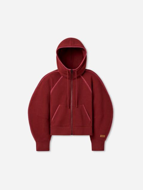 UGG ® Women's Classic Full-Zip Hoodie Tops in Coffee Berry