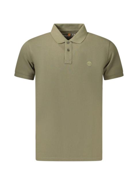 Timberland logo-embroidered piqué polo shirt