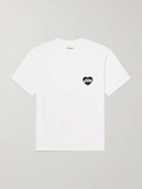 Amour Logo-Print Cotton-Jersey T-Shirt