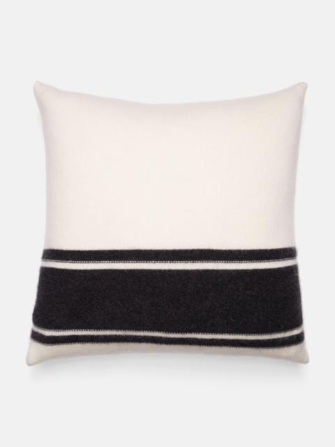Vince Cashmere Jersey Stripe Pillow