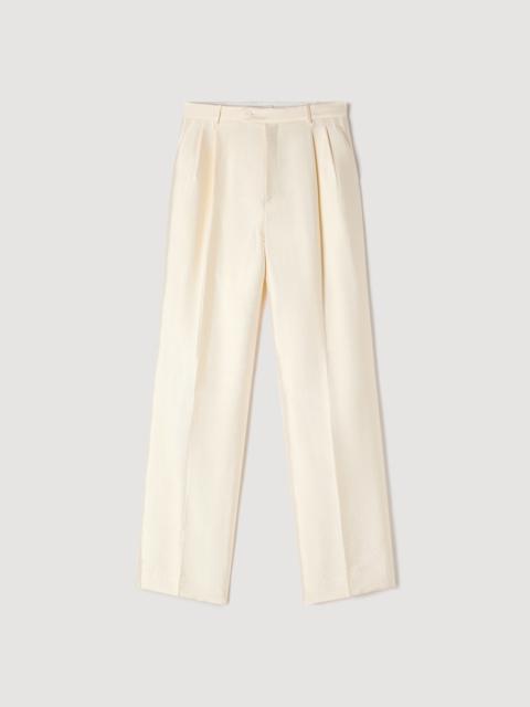 Sandro SATIN TROUSERS