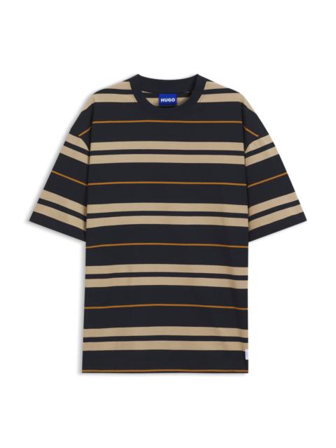 HUGO LOOSE-FIT STRIPED T-SHIRT