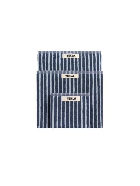 TEKLA Tekla Terry Hand Towel River Stripes