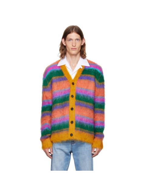 Marni Multicolor Fuzzy Wuzzy Cardigan